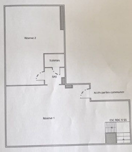Rue Pache, une boutique de 78m² à la vente disponible