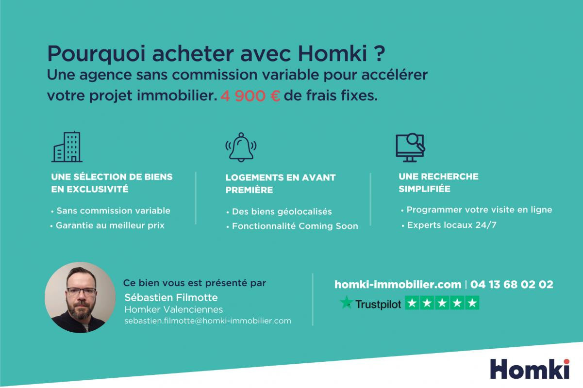 Sin Le Noble immeuble de Rapport 3 logement et cellule commerciale