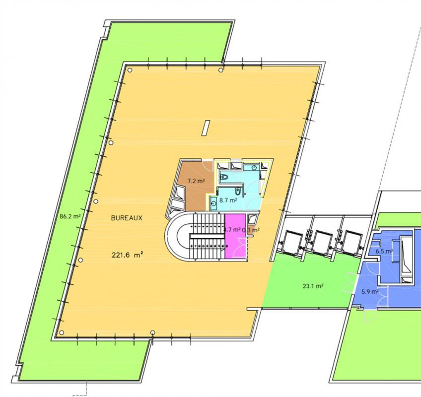 Lumineux avec terrasse privative !