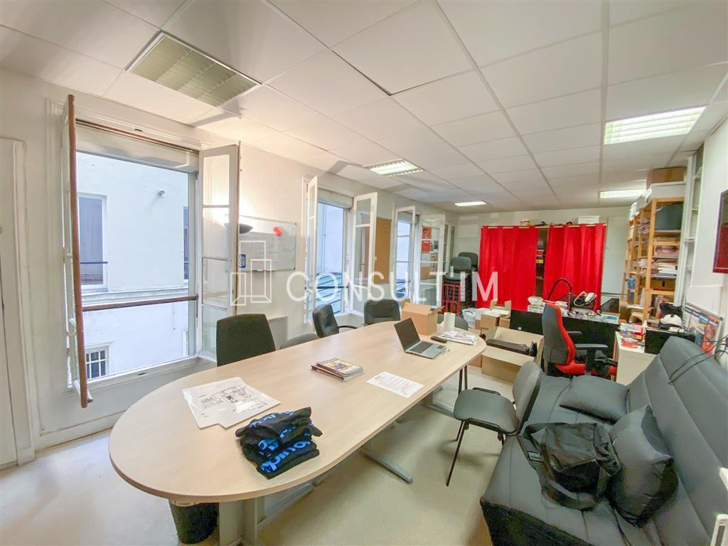Bureaux entre la porte St Martin et la Mairie du 10ème