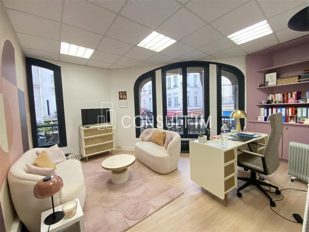 Entre les Halles et Rivoli, bureaux de 45m²