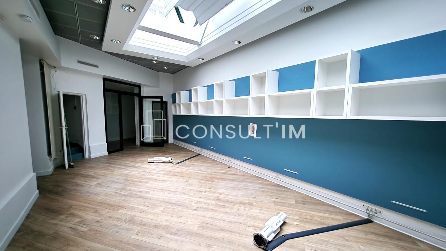 A toute proximité de la place de la Madeleine, un RDC sur cour atypique à louer de 252 m²