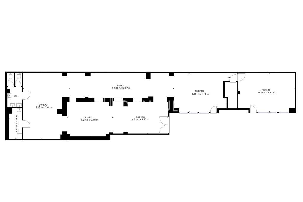Bureaux à louer type atelier/loft