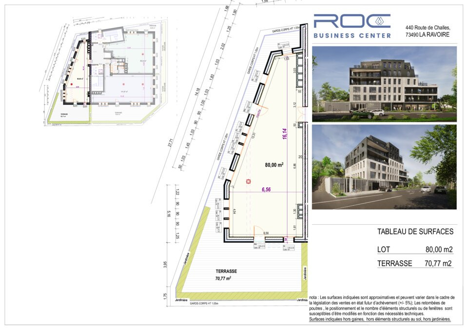 BUREAUX - LOCAUX PRO A VENDRE