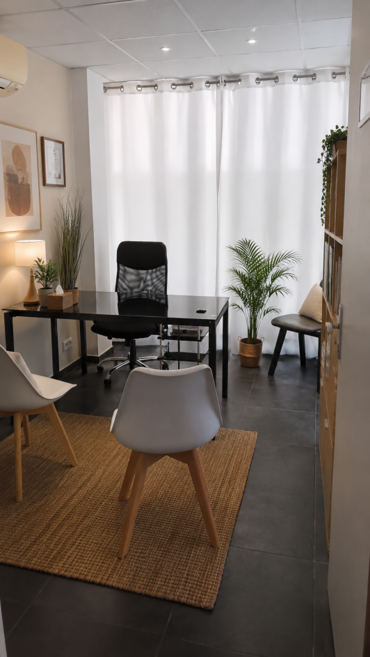Bureau de consultation dans espace santé