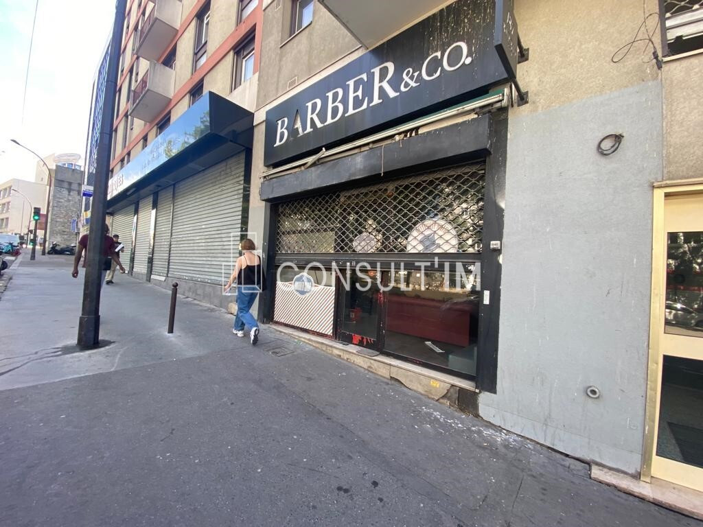Boutique à louer rue de belleville