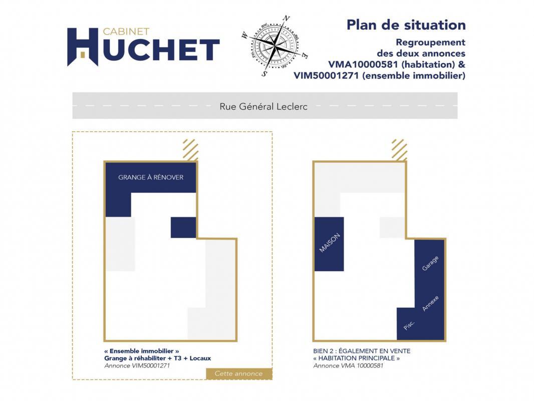 Ensemble immobilier - 300 m2