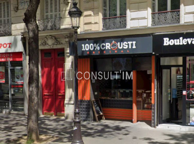 Location pure, jolie boutique sur le bd de Magenta
