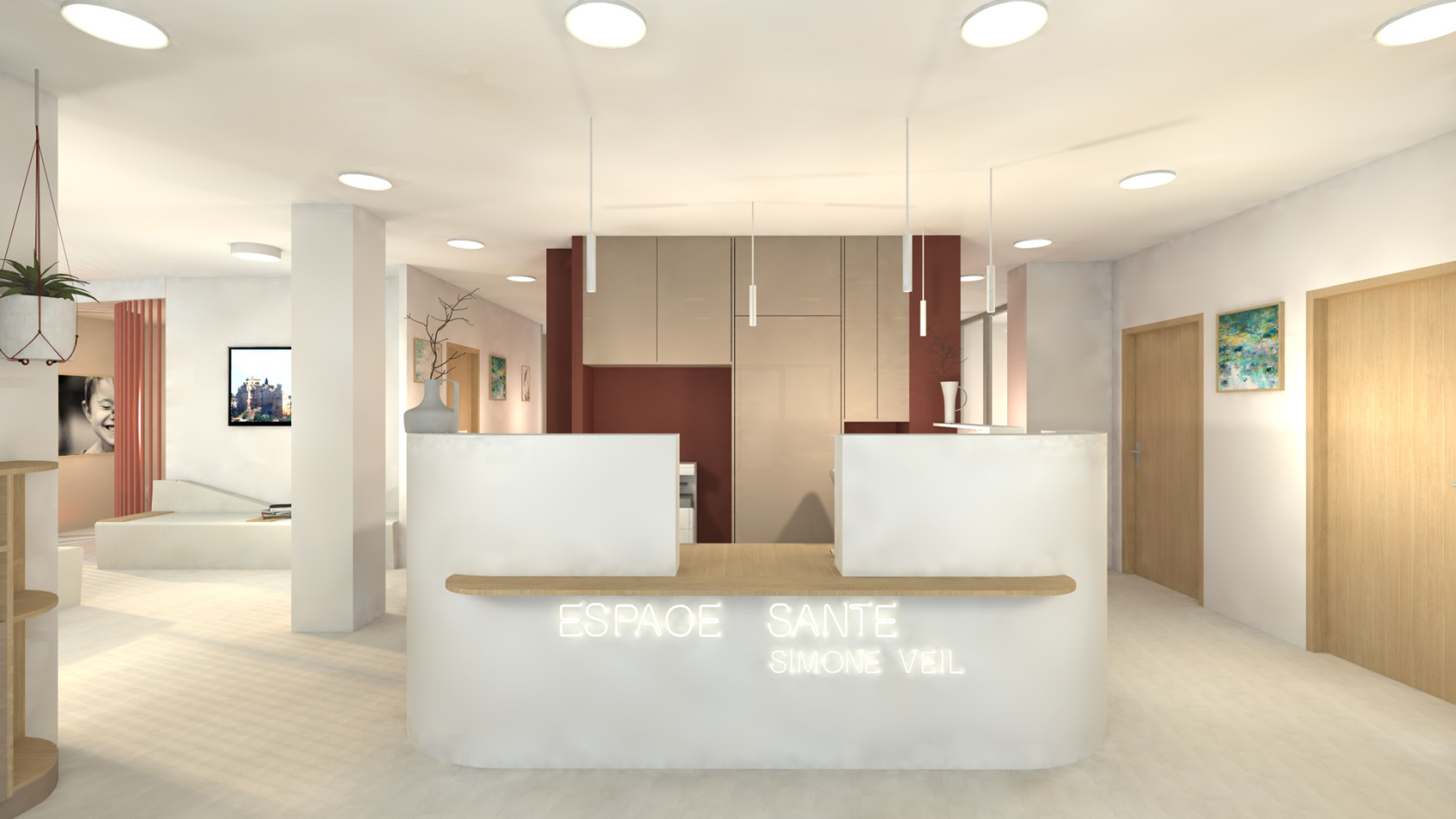 Bureaux disponibles à la location dans nouvel espace de santé