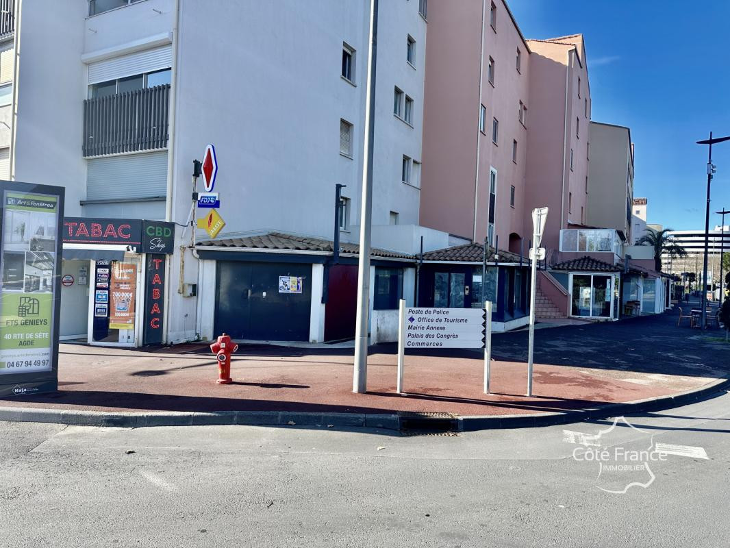 CAP D'AGDE   MURS COMMERCIAUX LIBRES   EMPLACEMENT No1 Rare