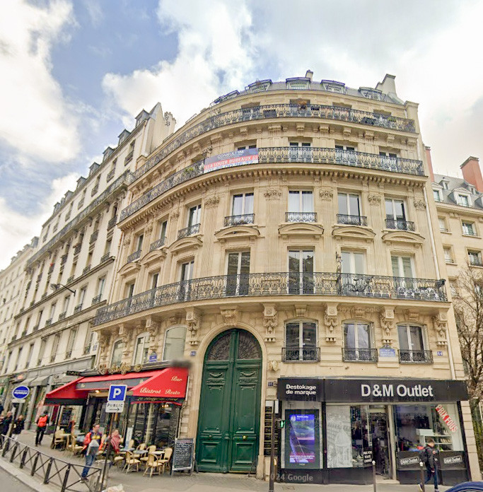 Bureaux calmes à louer au pied du métro Poissonnière