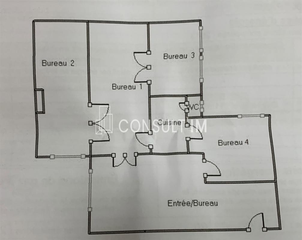 Bureaux câblés, excellent état, dans un bel immeuble proche Rambuteau