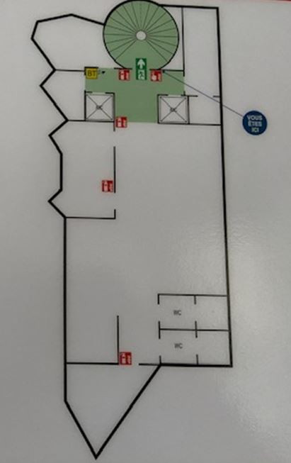 A proximité du métro Marcel Sembat, à louer, bureaux 258m²