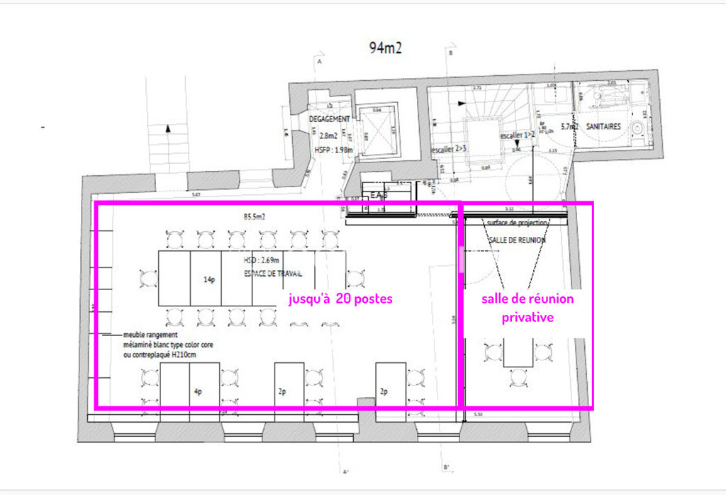 Bureaux opérés