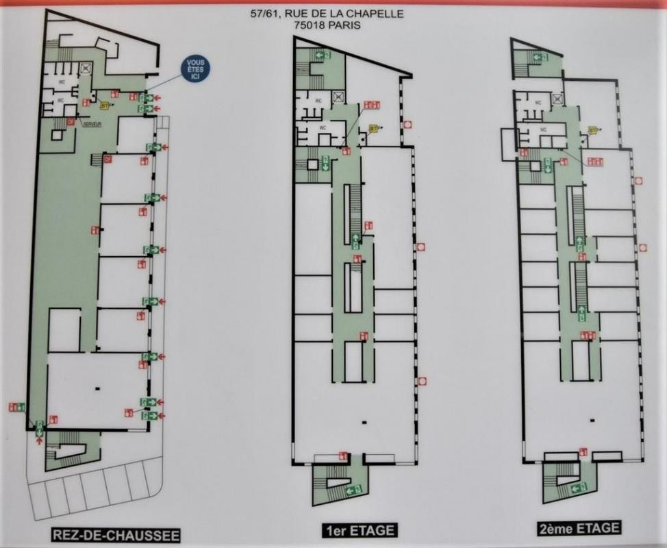 A louer bureaux en parfait état avec ROOFTOP de 300m²