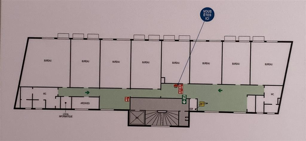 Bureaux lumineux et flexibles - vue dégagée