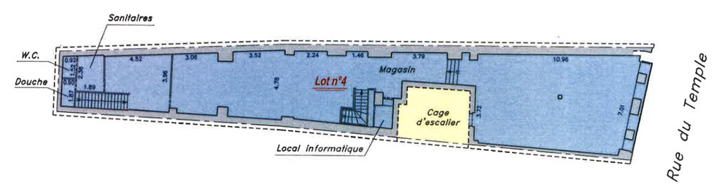 Boutique entre République et Arts et Métiers