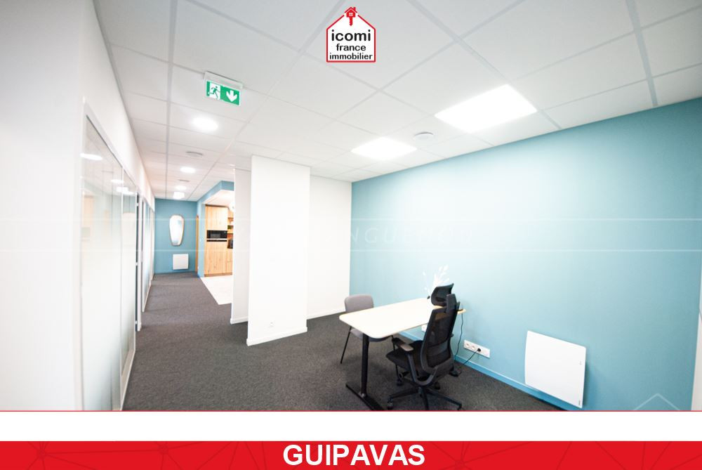 Guipavas - A VENDRE - BUREAUX - 5 BUREAUX - OPEN SPACE - - DALE BETON - RECENT 2020 - CUISINE - 3 PLACES DE PARKING