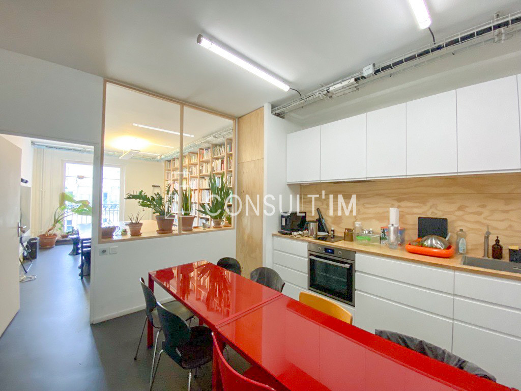 A louer bureaux style loft aux pieds de la place République