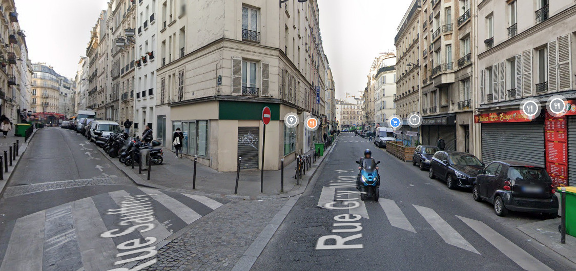 A proximité du quartier des Batignoles, à louer une boutique de 52 m² en RDC + sous-sol
