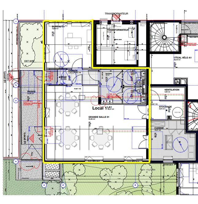 Noisy le Sec, à louer local commercial de 132,41 m²