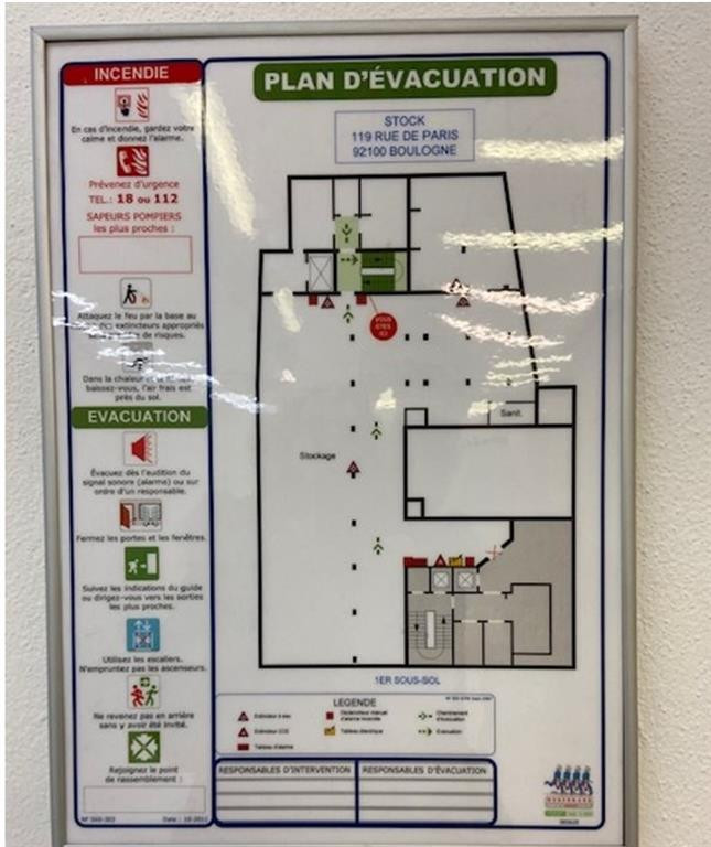 A proximité de Boulogne Jean Jaurès, à louer, 462m² de locaux à usage d'activité-stockage