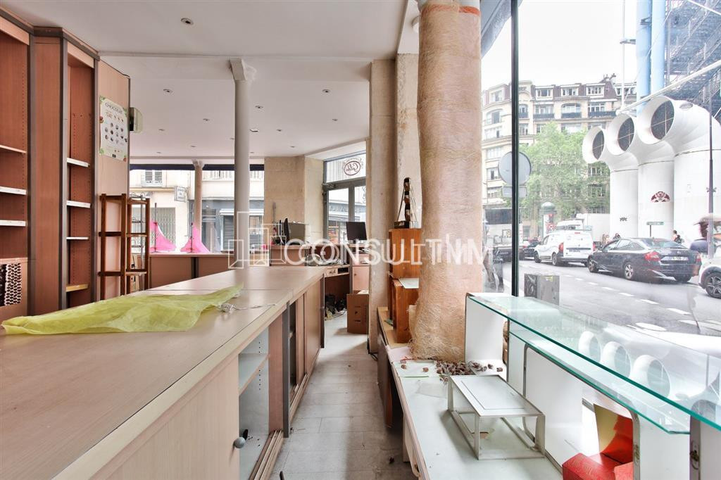 A louer, boutique de 101 m² CHATELET/Centre BEAUBOURG