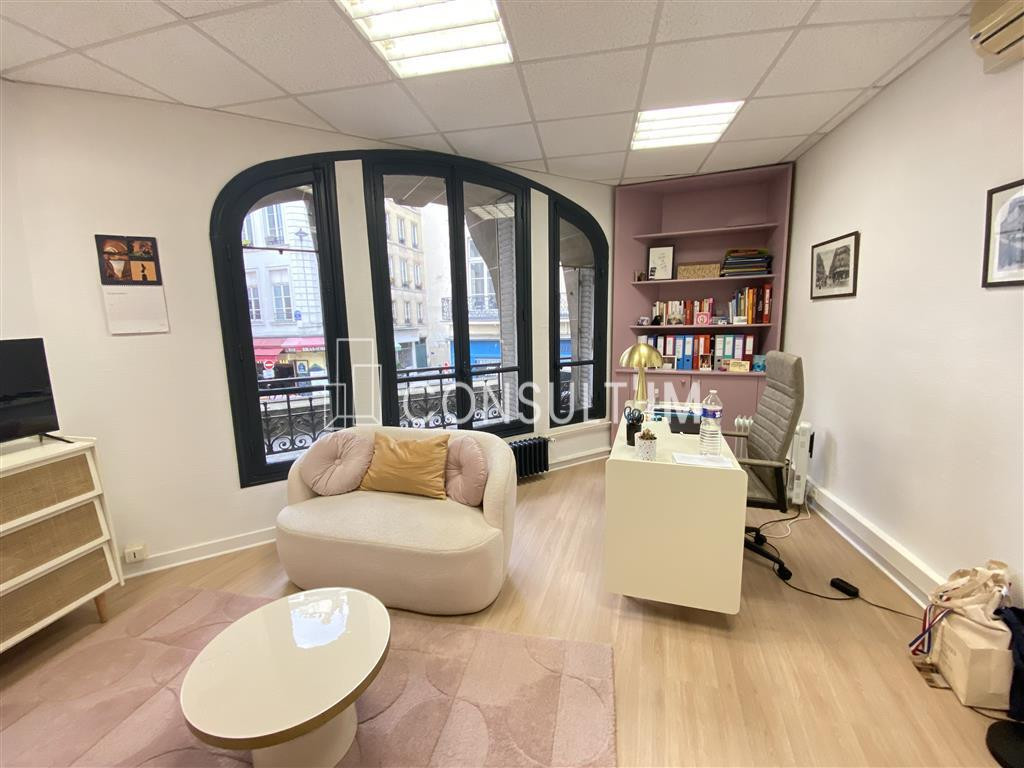 Entre les Halles et Rivoli, bureaux de 45m²