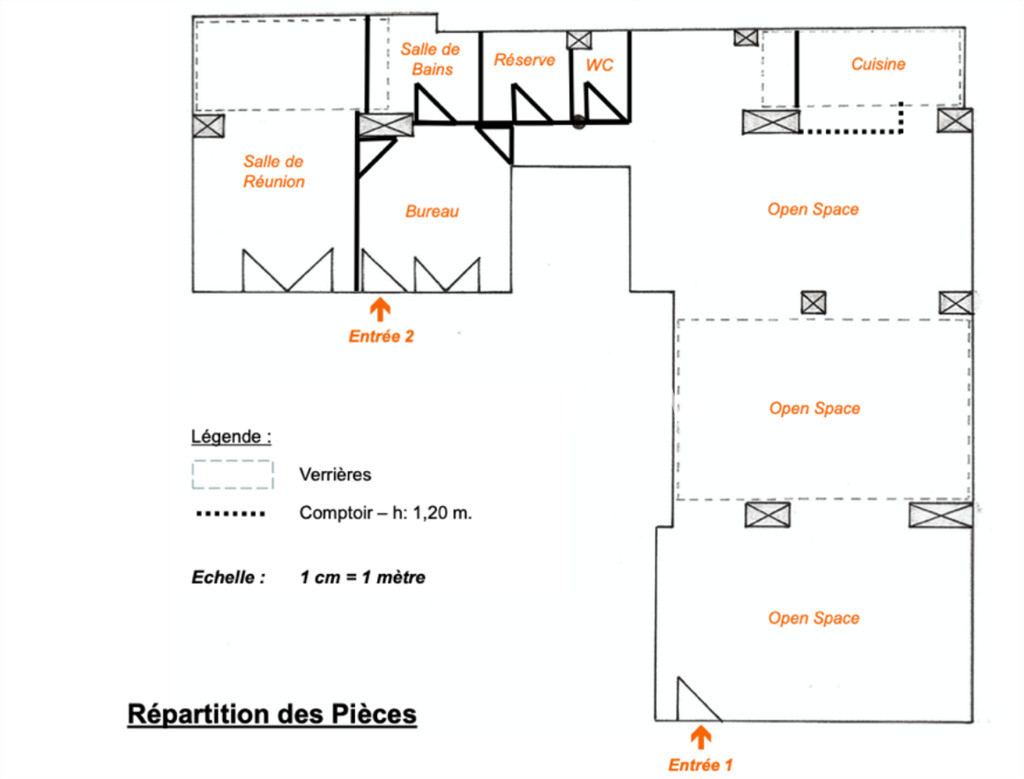 Proche de la gare de Lyon dans un immeuble de bon standing, à louer 178 m² de bureau