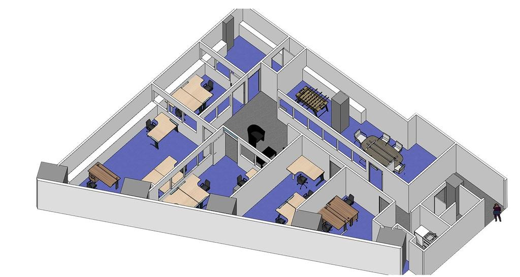 Bureaux à vendre de 170 m² en bon état