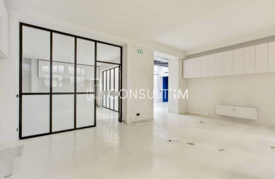 Bureaux sur cour proche Porte Maillot