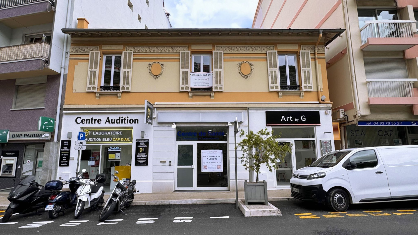 CAP D'AIL CENTRE • LOCAL VIDE IDÉAL KINÉ, INFIRMIERS ET OSTHÉOPATHES