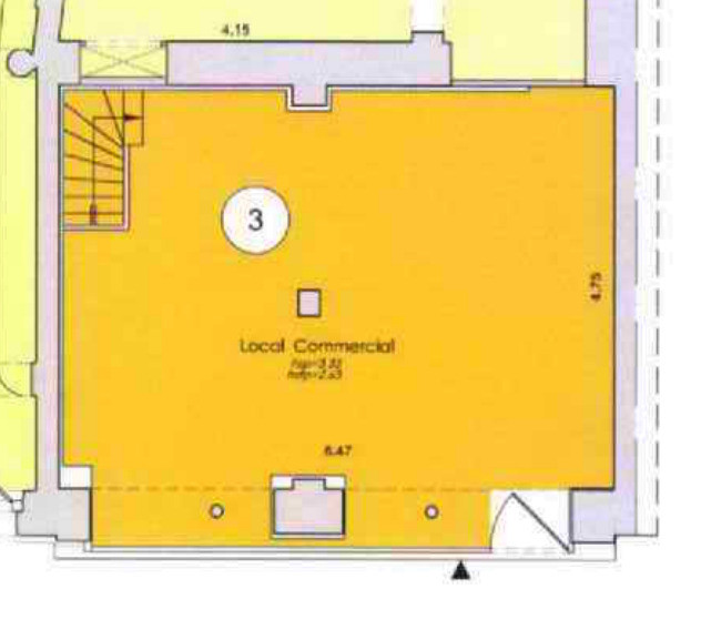 Avenue de la grande armée dans le 16ème arrondissement, Consult'Im vous propose une boutique de 62m²