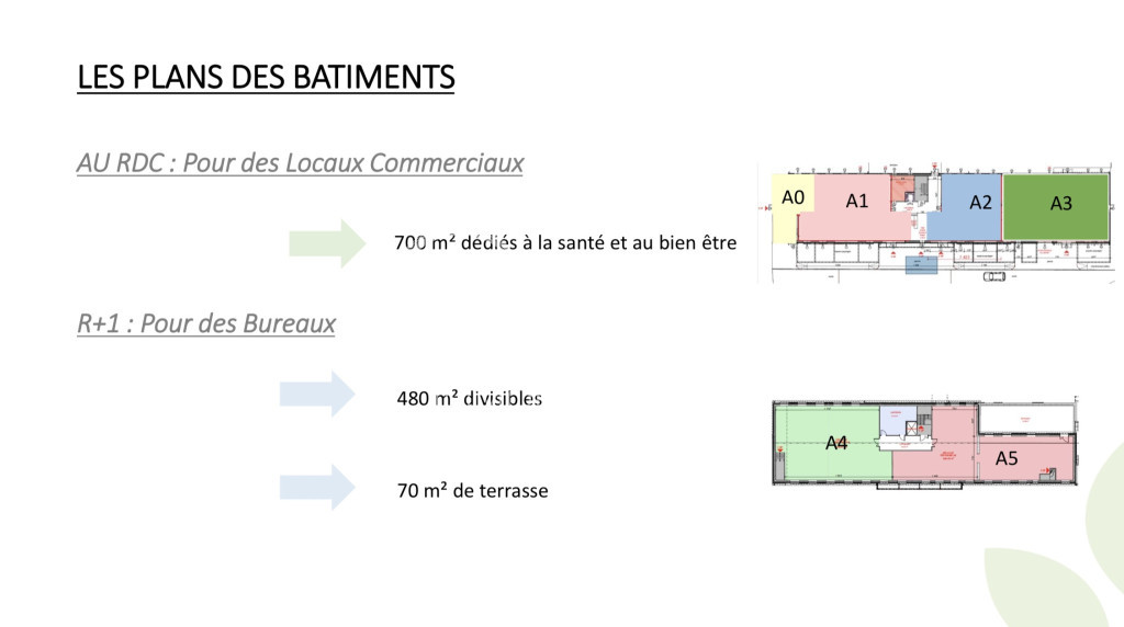 BUREAU - 480M2 - AVEC TERRASSE 71M2 - MONTIGNY EN OSTREVENT