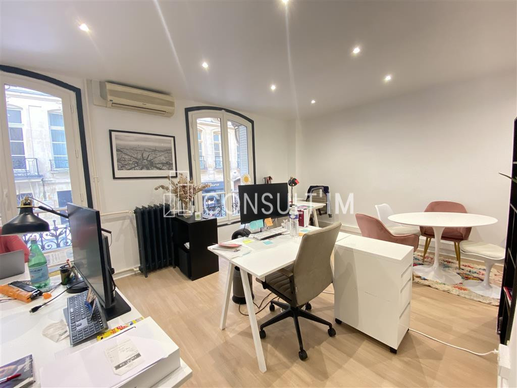 Entre les Halles et Rivoli, bureaux de 45m²