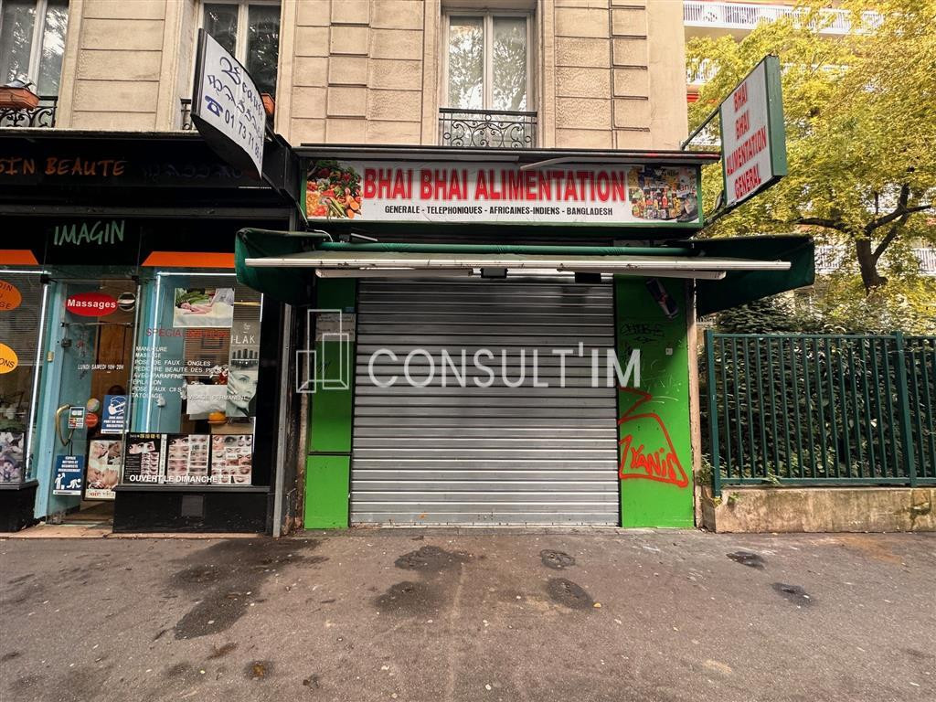 ééRue du Faubourg Saint-Martin, une boutique de 32 m2 en location pure disponible immédiatement !