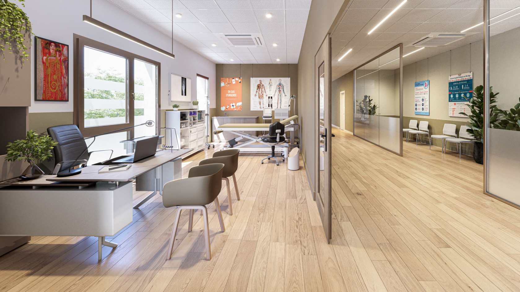 À VENDRE – ESPACES MÉDICAUX NEUFS À CROISSY-SUR-SEINE