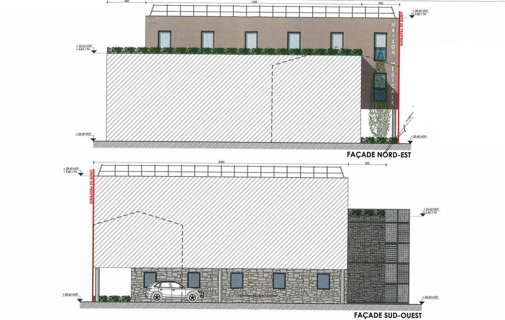 LOCAL COMMERCIAL - MAISON MÉDICALE - 1600 m2 A VENDRE A MILHAUD (GARD)