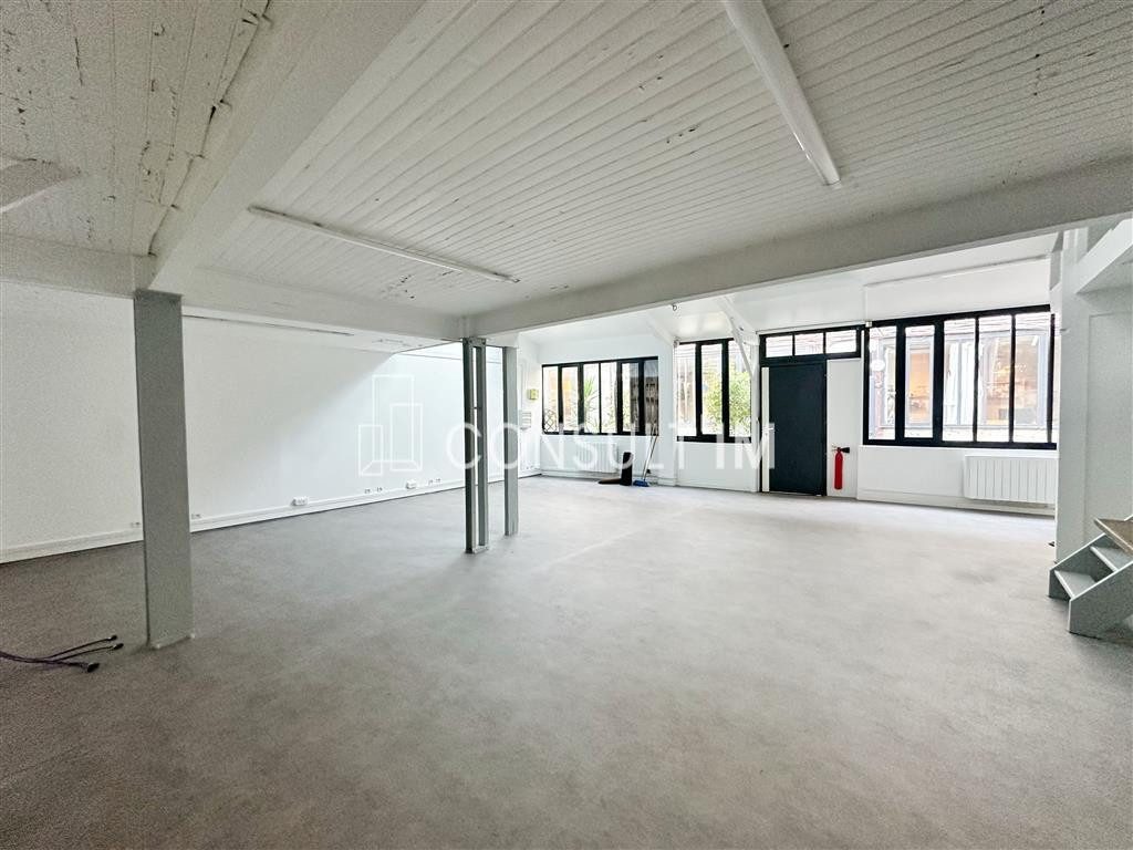 Bureaux très lumineux dans charmant passage privé