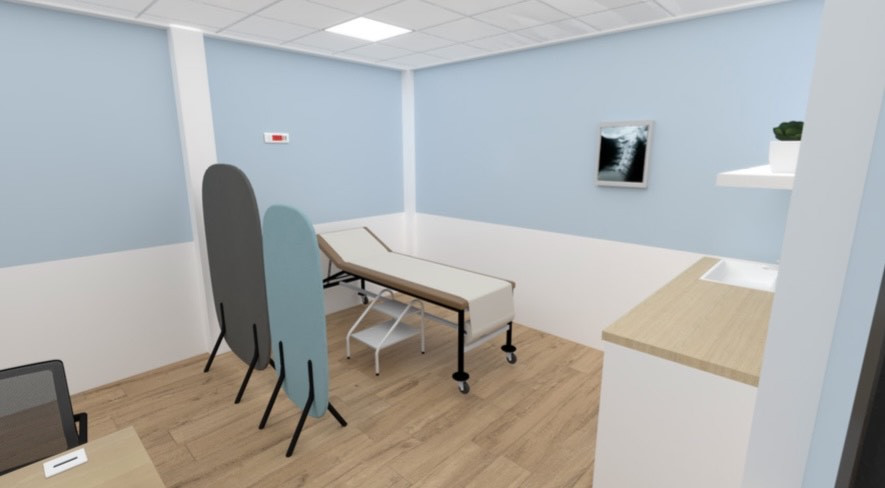 Maison de santé pluridisciplinaire : cabinet disponible