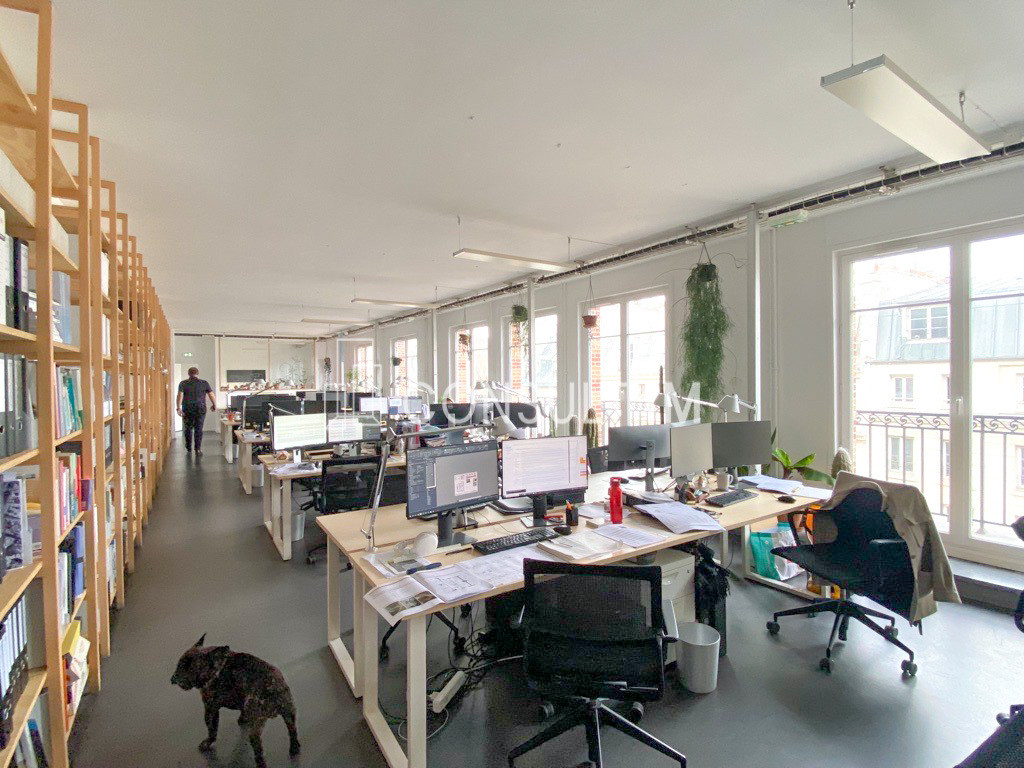 A louer bureaux style loft aux pieds de la place République