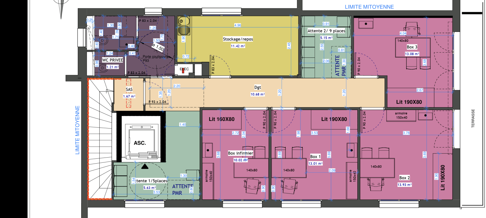 Location d'un cabinet médical à Roissy-en-Brie 77680