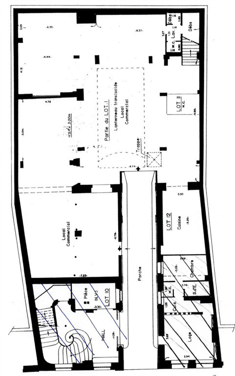 Belle espace sous verrière proche place des victoires