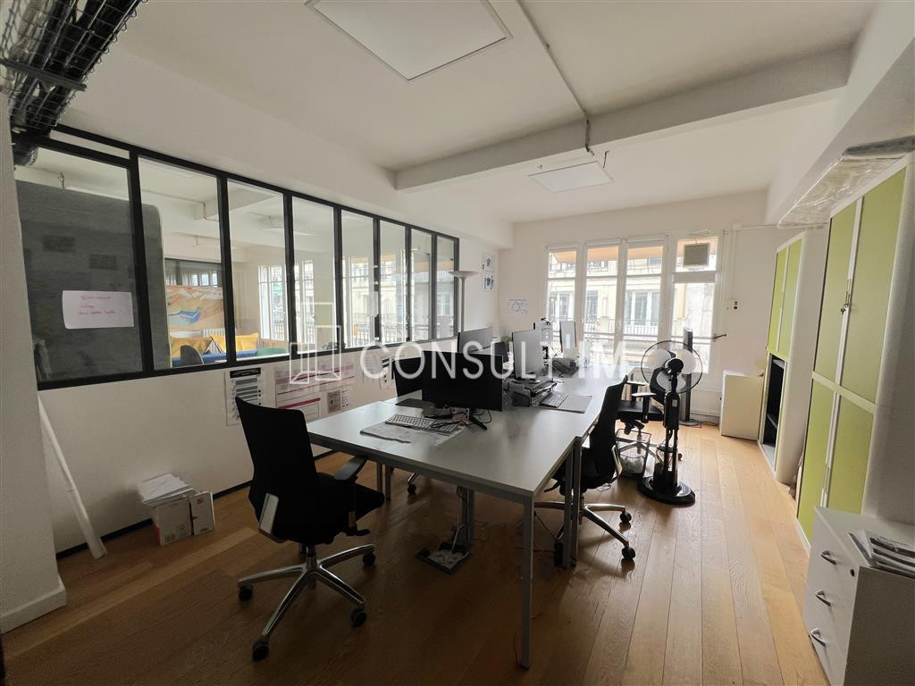 A louer, bureaux très lumineux style loft dans la Cité Paradis
