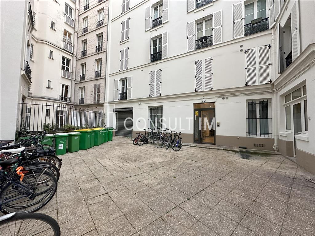 Paris 19 bureaux calme sur cour