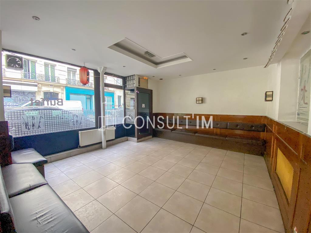 Boutique d'angle avec extraction à vendre en plein cœur du 5ème