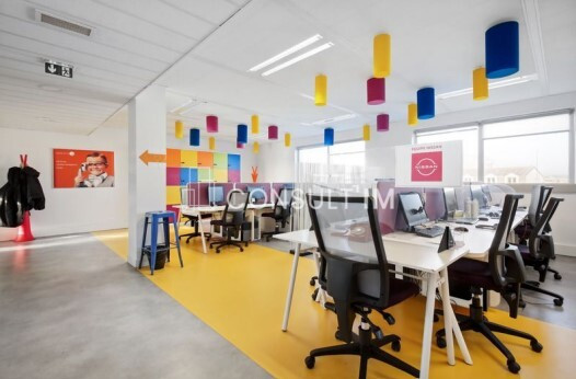 A louer des bureaux de 549m² à Boulogne Billancourt