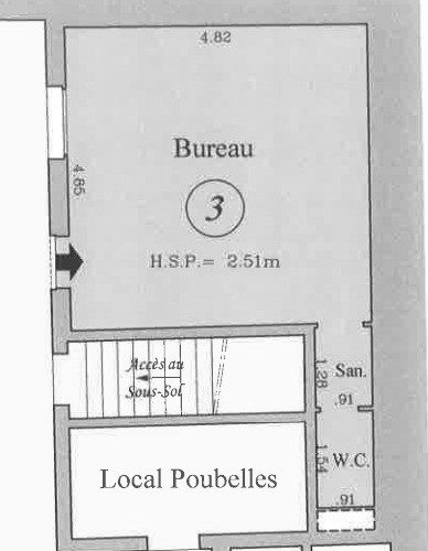 Bureaux à louer