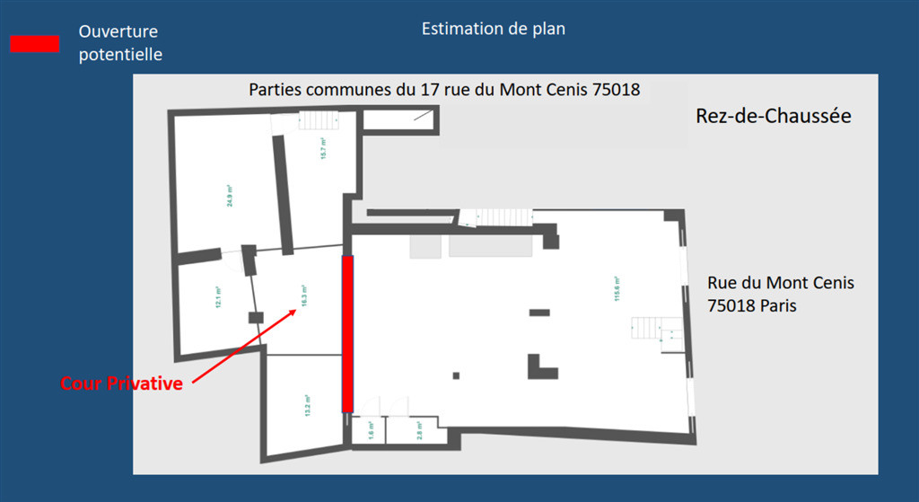 Vieux Montmartre, boutique 316 m²