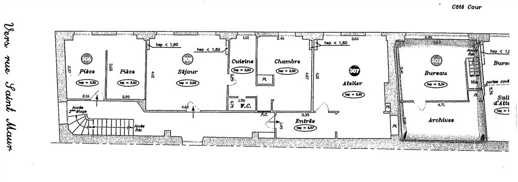Bureaux de 55m² à louer